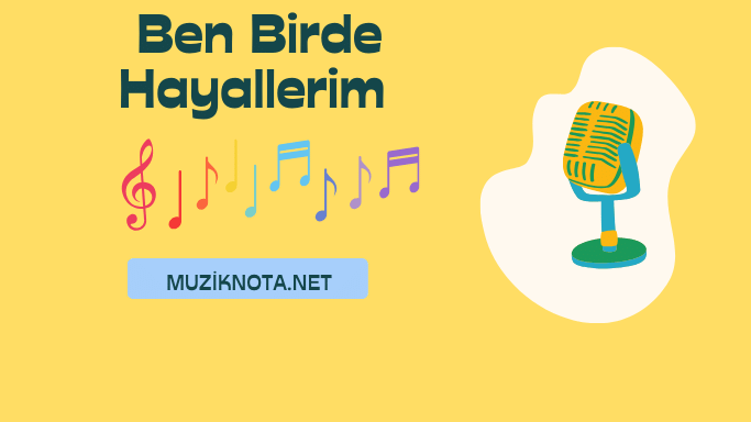 hayallerim notaları,melodika nota